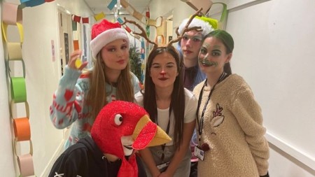 Seasonal cheer and magic created at the Stroud School of Art Christmas Party